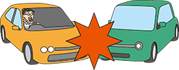 事故で借りたお車が壊れたとき